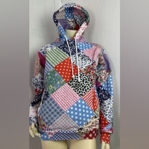 Teddy Fresh Multicolor Patchwork Hoodie